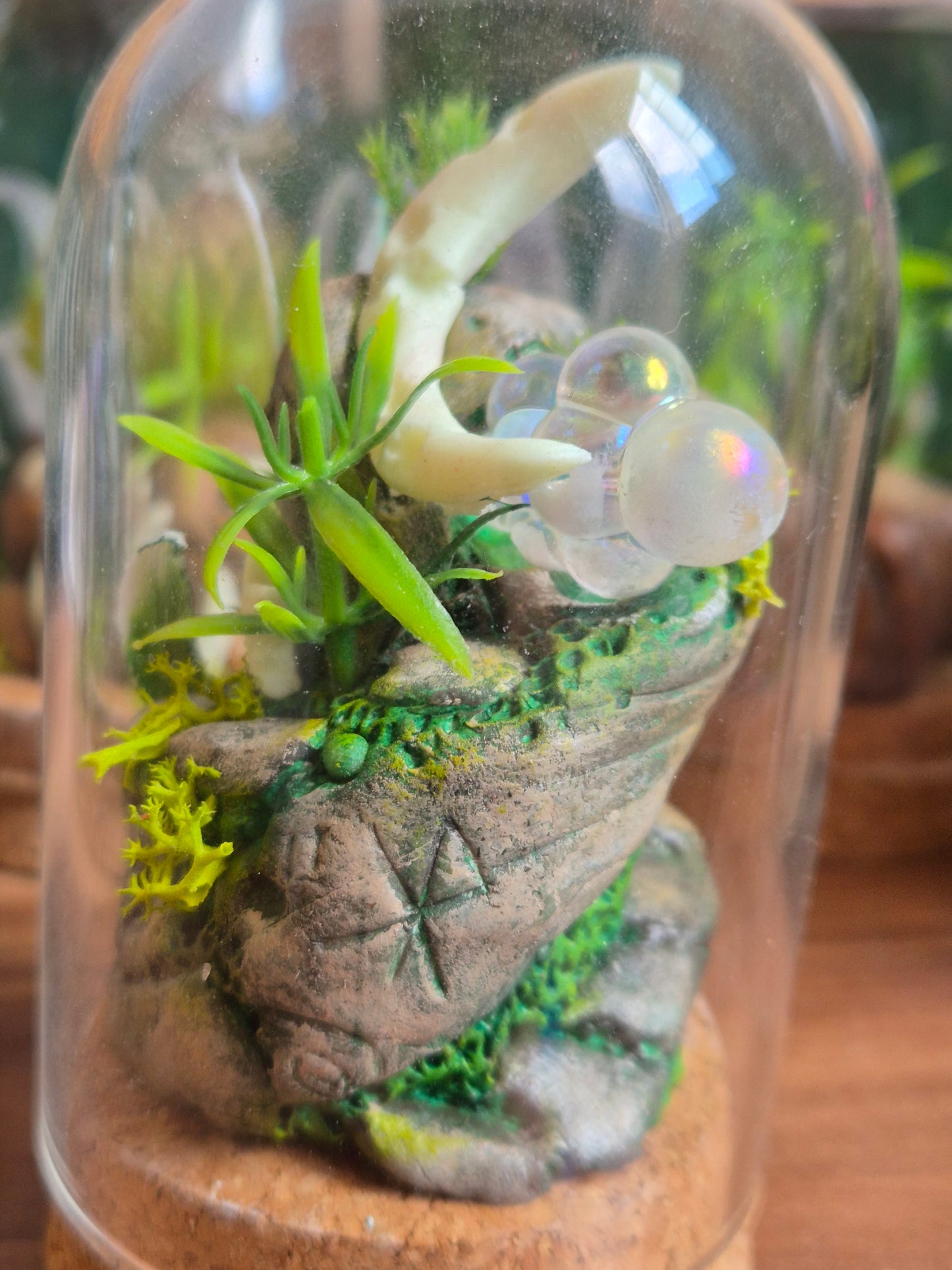 ✨ Les escaliers de la lune Mini Mondes Magiques sous Cloche ✨