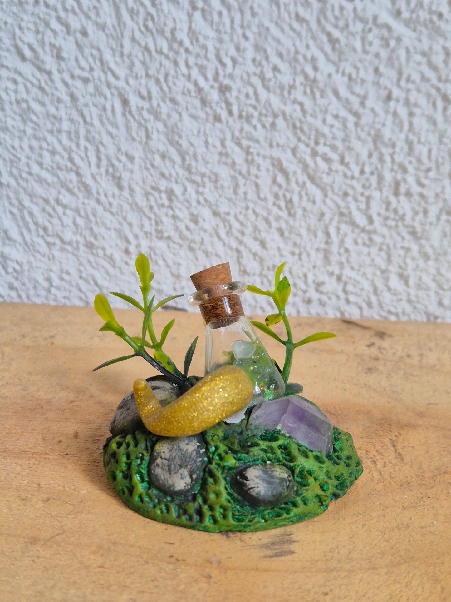 Decoration sorcière et potions magiques