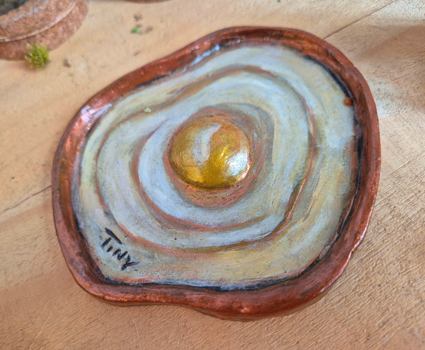 🍳Fourre tout ou porte bijoux oeuf au olat