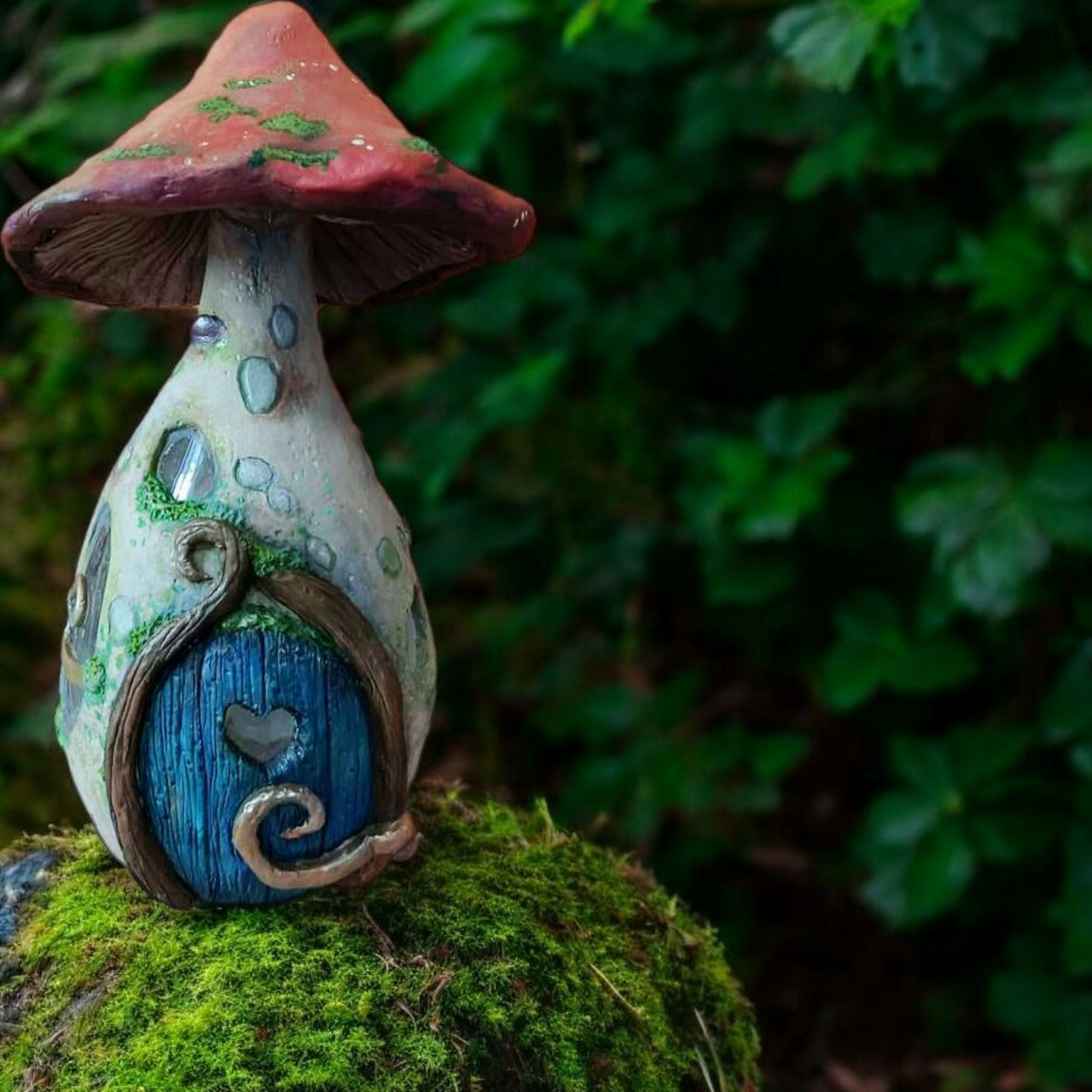 Lampe " la féerie du champignon" grand format