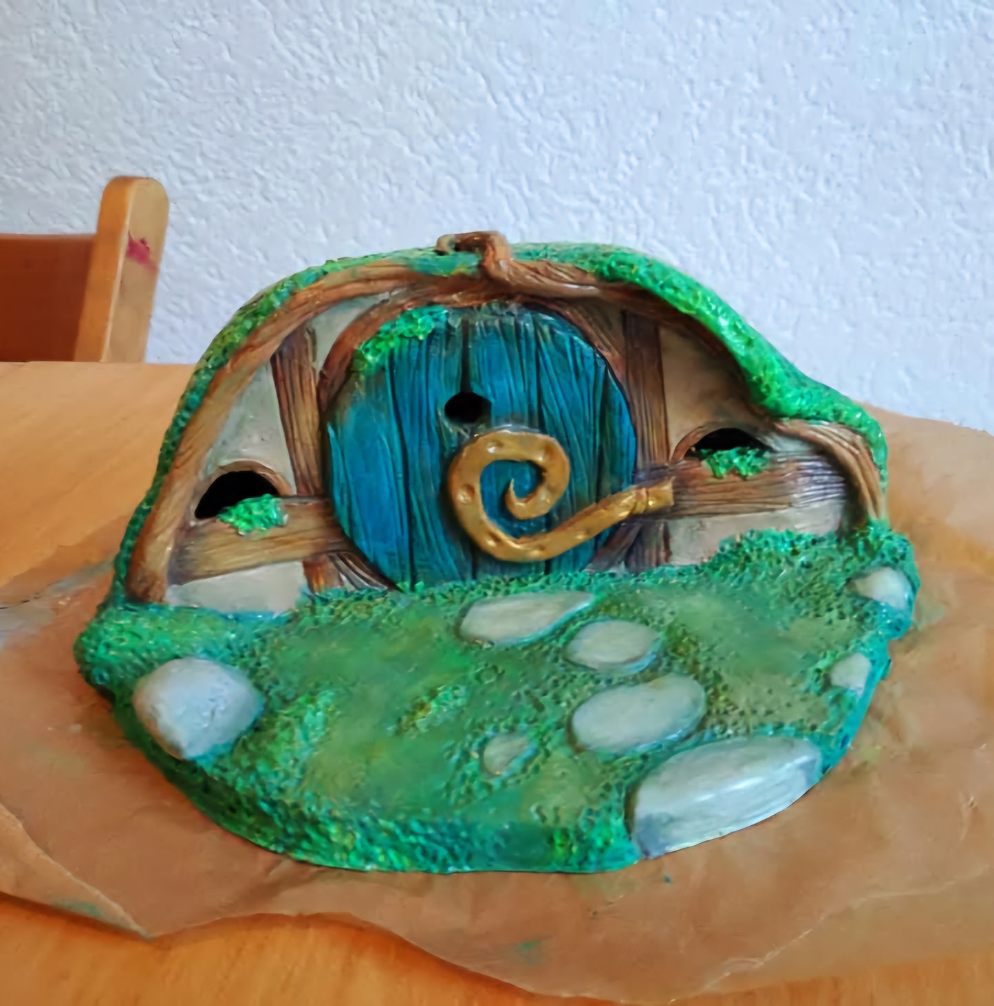 🍃🌱maison hobbit miniature 2
