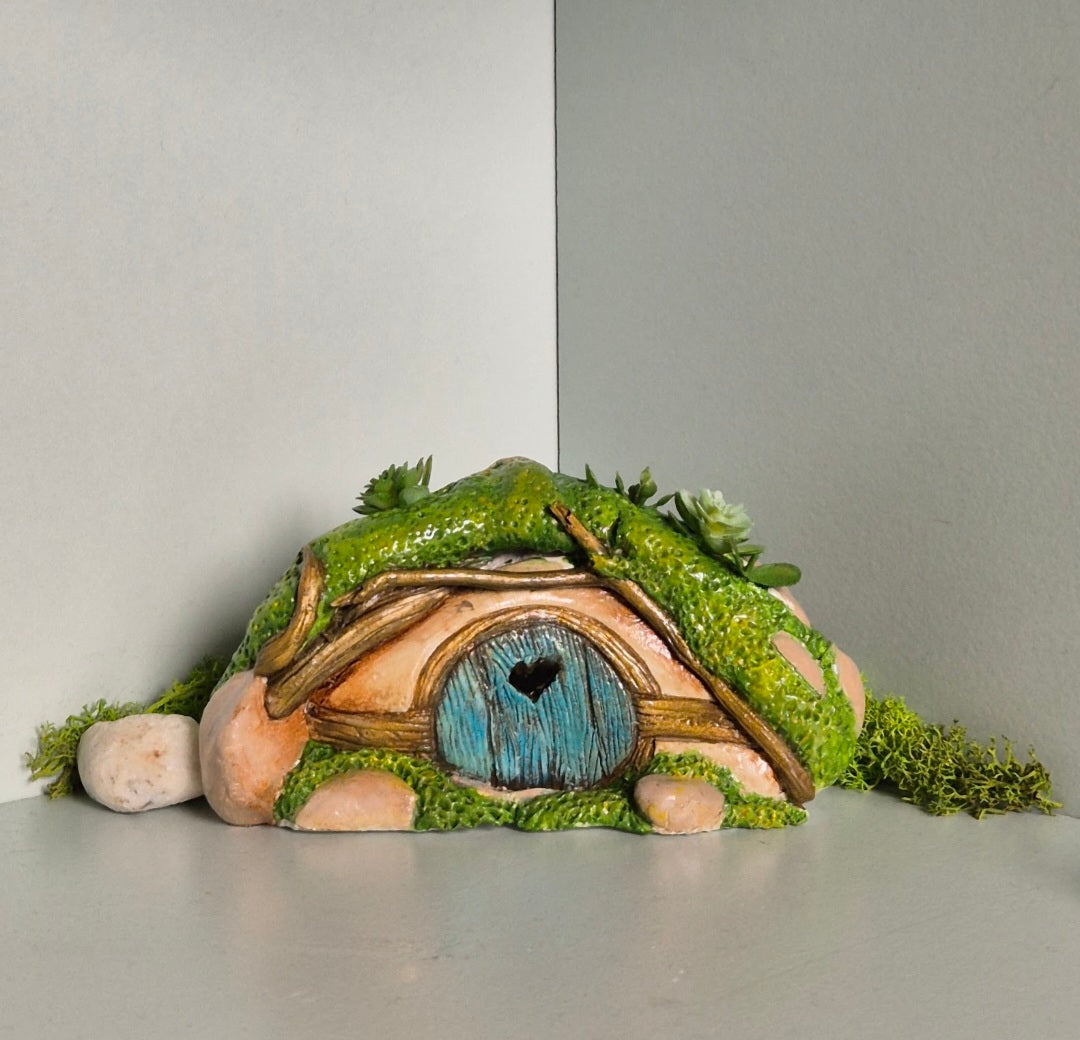 🌱🍄veilleuse maison hobbit