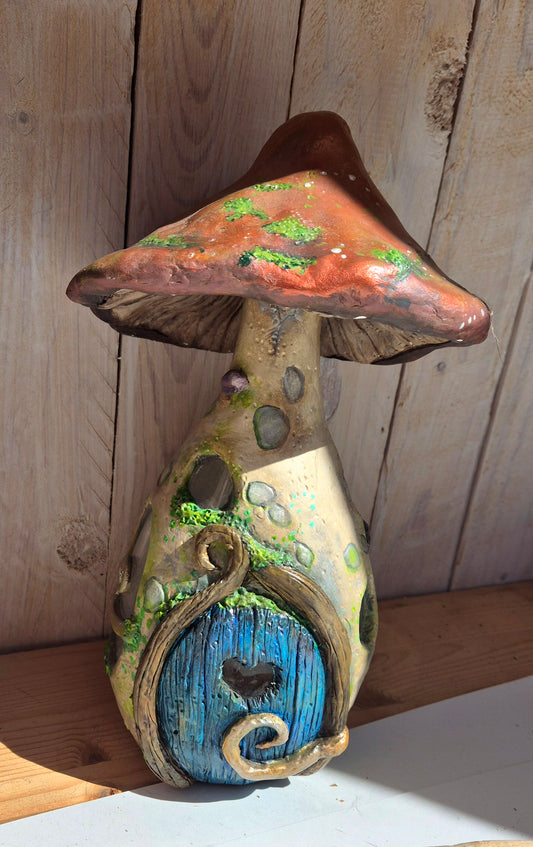 Lampe " la féerie du champignon"  grand format