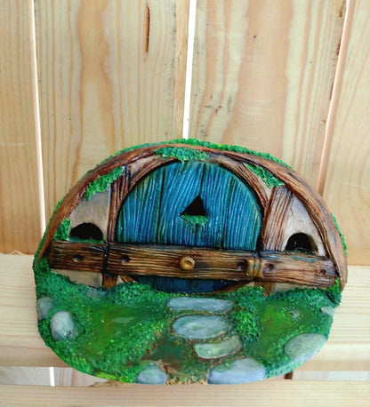 🌀🌿maison hobbit miniature 3