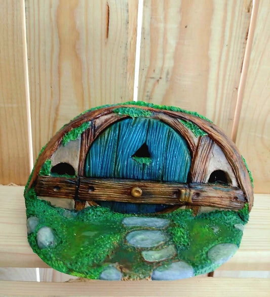 🌀🌿maison hobbit miniature 3