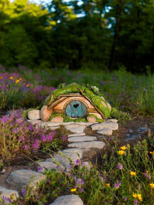 🌱🍄veilleuse maison hobbit