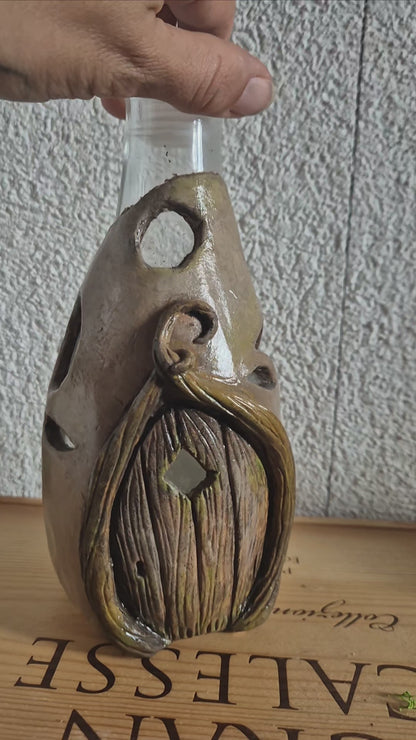 🌿Vase souffle d’elfe organique la maison des lutins